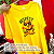 Camiseta Amarelo Canário Adulto Poliéster - Imagem 5