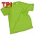 Camiseta Verde Limão Infantil Poliéster - Imagem 1