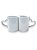 Caneca Coração Dupla Branca Love - JKB - Imagem 1