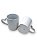 Caneca Coração Dupla Branca Love - JKB - Imagem 2