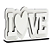 Porta Retrato Love 3D Horizontal – MDF 3mm para Sublimação - Ref 619 - Imagem 1