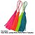 Tassel Pingente 7cm - Tons de Neon - Unidade - Imagem 2