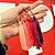 Tassel Pingente 7cm - Tons de Vermelho - Unidade - Imagem 1