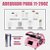 Prensa Térmica Cilíndrica Mecolour MM-0294 – Edição Rosa - Imagem 3