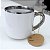 Caneca Imperial 400ml com Borda e Alça Prata – LiveSub - Imagem 2