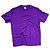 Camiseta Algodão Roxo Adulto - Imagem 1