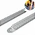 Régua de Metal 30cm com Proteção para Dedos – Precisão e Segurança no Corte - Imagem 2