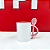 Caneca com Colher Reta JKB - Imagem 4
