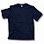 Camiseta Algodão Azul Marinho  Adulto - Imagem 1