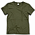 Baby Look Algodão Verde Militar - Imagem 1