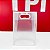 Sacola Pequena  com Alça Vazada Crsital Transparente - Imagem 2