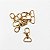 Fecho Mosquetão Brase Reta 38mm - Pct com 5 - Imagem 1