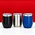 Copo Térmico com Tampa - 350ml - Modelo Cuia - Para Laser e DTF - Imagem 6