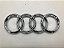 Emblema Logo Cromado Grade Audi A1 A3 A4 A5 S3 Q3 Q5 - Imagem 2