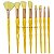 Kit com 8 Pincéis (cor amarelo) - Imagem 3