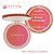 Blush Compacto Duo Dual Cheeks (COR 3 Peachy e 4 Fuchsia) - Ruby Rose - Imagem 1