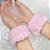 Kit Tiara e Punho Toalha (COR Rosa) - Hello Mini - Imagem 3