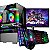 PC Gamer Completo, Intel Core i5, RX550 4GB, 16GB de Ram, SSD 480GB, Monitor 20” - Imagem 1