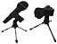 Suporte Mini Pedestal de Mesa tipo Tripé p/ Microfone - Imagem 4