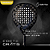 RAQUETE DE PADEL INSANI LTD SERIES BLACK 18k 2026 - Imagem 1