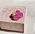 Anel Leaf Pink Fusion Banhado a Ouro - Imagem 2