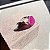 Anel Gota Pink Fusion Regulável Banhado a Ródio Branco - Imagem 4