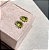 Brinco Gota Cravejada Peridoto Banhado a Ouro - Imagem 4