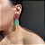 Conjunto Luxo Bicolor Safira Rosa/Turmalina Fusion Banhado a Ouro - Imagem 7