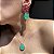 Conjunto Luxo Bicolor Safira Rosa/Turmalina Fusion Banhado a Ouro - Imagem 2