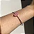 Conjunto Gota Com Bracelete Light Pink Fusion Banhado a Ouro - Imagem 4
