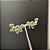 Brinco Ear Cuff Shine Gotas Esmeralda Banhado a Ouro - Imagem 3