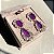 Brinco Luxo Ultraviolet Fusion Banhado a Ouro - Imagem 3