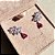 Brinco Leaf Ear Cuff Safira Rosa Banhado a Ródio Branco - Imagem 1