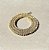 Colar Riviera 3 Garras Trama Rigida 3mm Cristal Banhado a Ouro - 40cm - Imagem 6