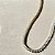 Colar Riviera 3 Garras Trama Rigida 3mm Cristal Banhado a Ouro - 45cm - Imagem 6