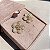 Brinco Flower Cravejada Banhado a Ouro - Imagem 3
