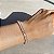 Pulseira Baguete 5mm Banhado a Ouro - Imagem 1