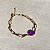 Pulseira Elos Oval Ultraviolet Fusion Banhado a Ouro - Imagem 2