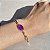 Pulseira Elos Oval Ultraviolet Fusion Banhado a Ouro - Imagem 3