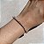 Pulseira Riviera 3 Garras Cristal Banhado a Ouro - 3mm - Imagem 1
