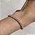 Pulseira Riviera 3 Garras Cristal Banhado a Ouro - 3mm - Imagem 3