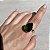 Anel Gota Verde Esmeralda Banhado a Ouro - Imagem 3