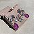 Conjunto Flower Ametista e Ultraviolet Fusion Banhado a Ouro - ARO 19 - Imagem 1