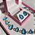 Conjunto Luxo Gota Azul Banhado a Ouro - Imagem 3