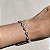 Pulseira Geométrica Turmalina Fusion Banhado a Ródio Branco - Imagem 3