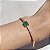 Pulseira Oval Esmeralda Fusion Banhado a Ouro - Imagem 4