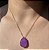 Colar Gota Tam G Ultraviolet Fusion Banhado a Ouro - Imagem 3