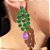 Conjunto Luxo Bicolor Esmeralda e Ultraviolet Fusion Banhado a Ouro - Imagem 3