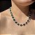Conjunto Organic Luxo Esmeralda Banhado a Ródio Branco - Imagem 3