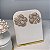 Conjunto Brinco e Anel Flower Cristal Banhado a Ouro - Imagem 5